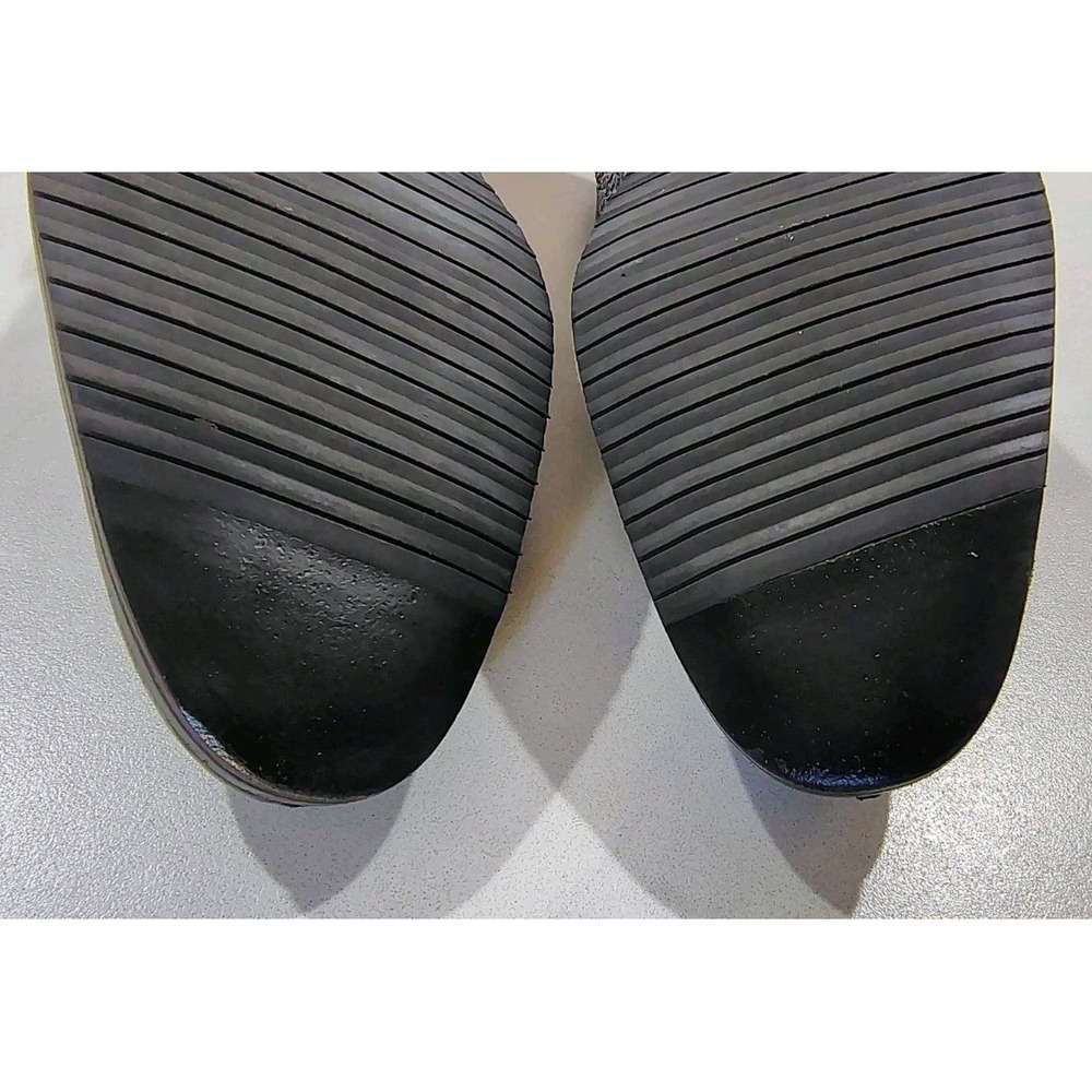 $895 Gravati Peccary Penny Loafers Shoes 10.5 Black Bergdorf Goodman  Italy - Picture 11 of 13